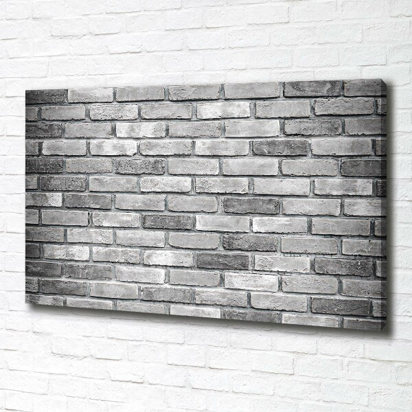 Canvas wall art Brick wall