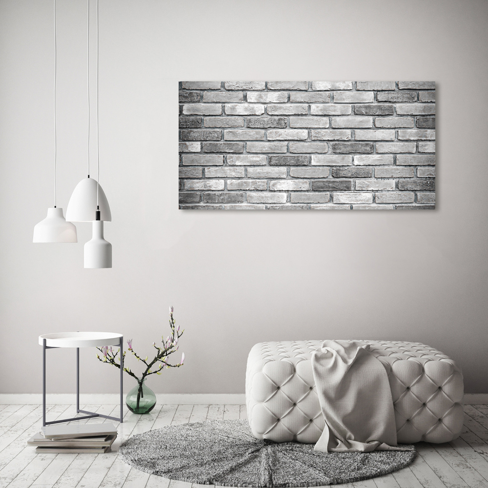 Canvas wall art Brick wall