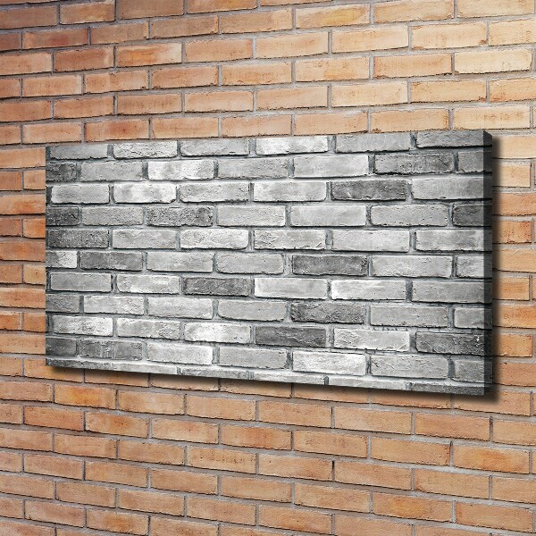 Canvas wall art Brick wall