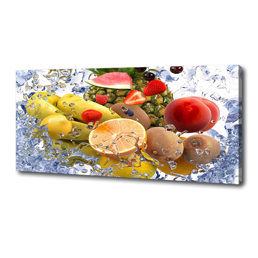 Canvas wall art Fruit and water