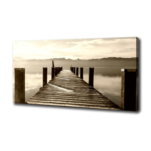 Wooden pier