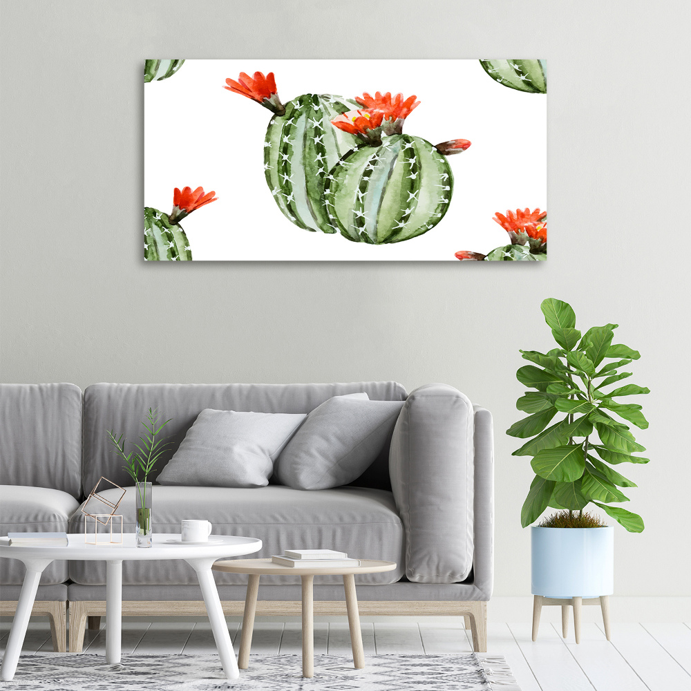 Canvas wall art Cacti