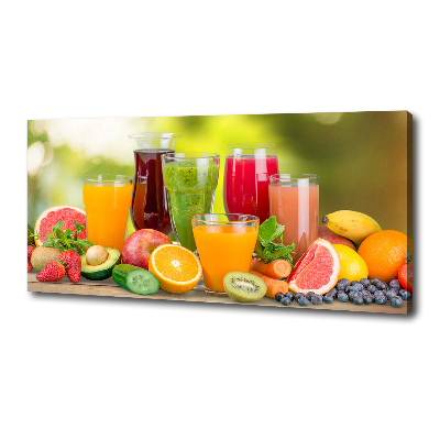 Canvas wall art Fruit juices