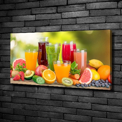 Canvas wall art Fruit juices