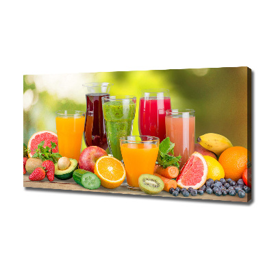 Canvas wall art Fruit juices