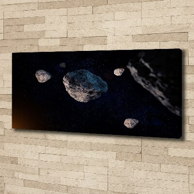 Canvas wall art Meteors