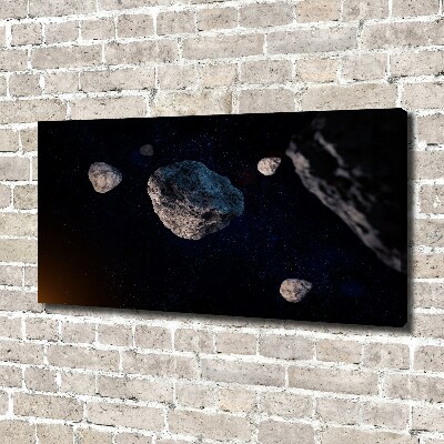 Canvas wall art Meteors