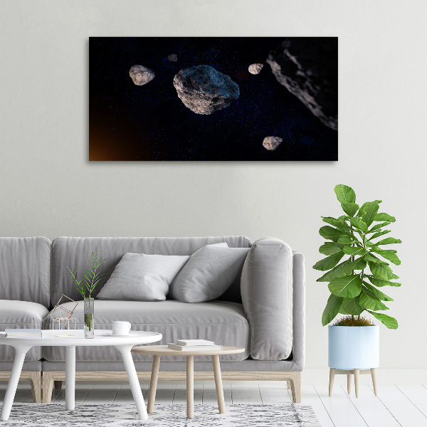 Canvas wall art Meteors