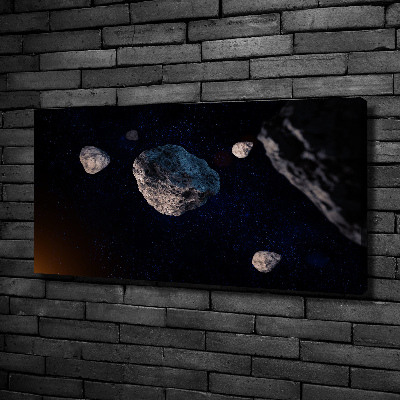 Canvas wall art Meteors