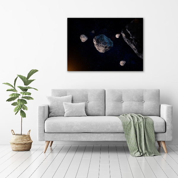 Canvas wall art Meteors