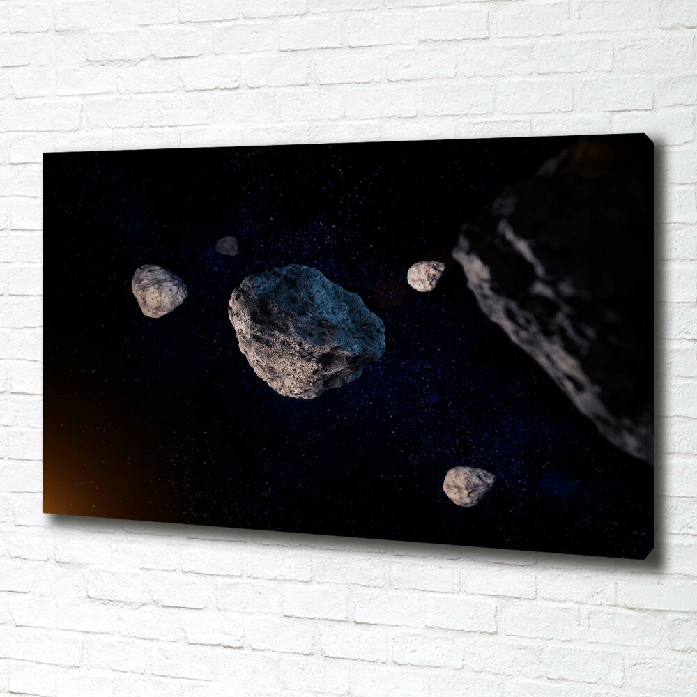 Canvas wall art Meteors