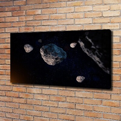 Canvas wall art Meteors