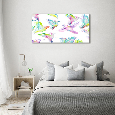 Canvas wall art Hummingbird