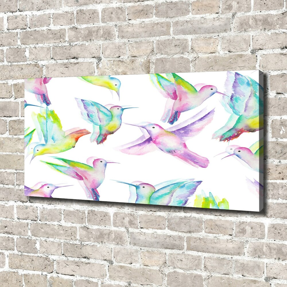 Canvas wall art Hummingbird