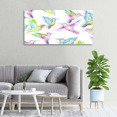 Canvas wall art Hummingbird