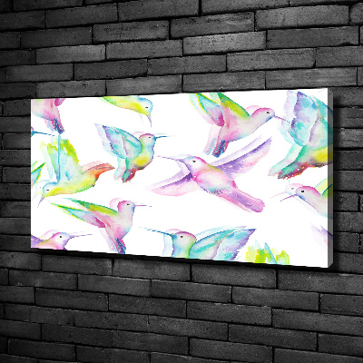 Canvas wall art Hummingbird