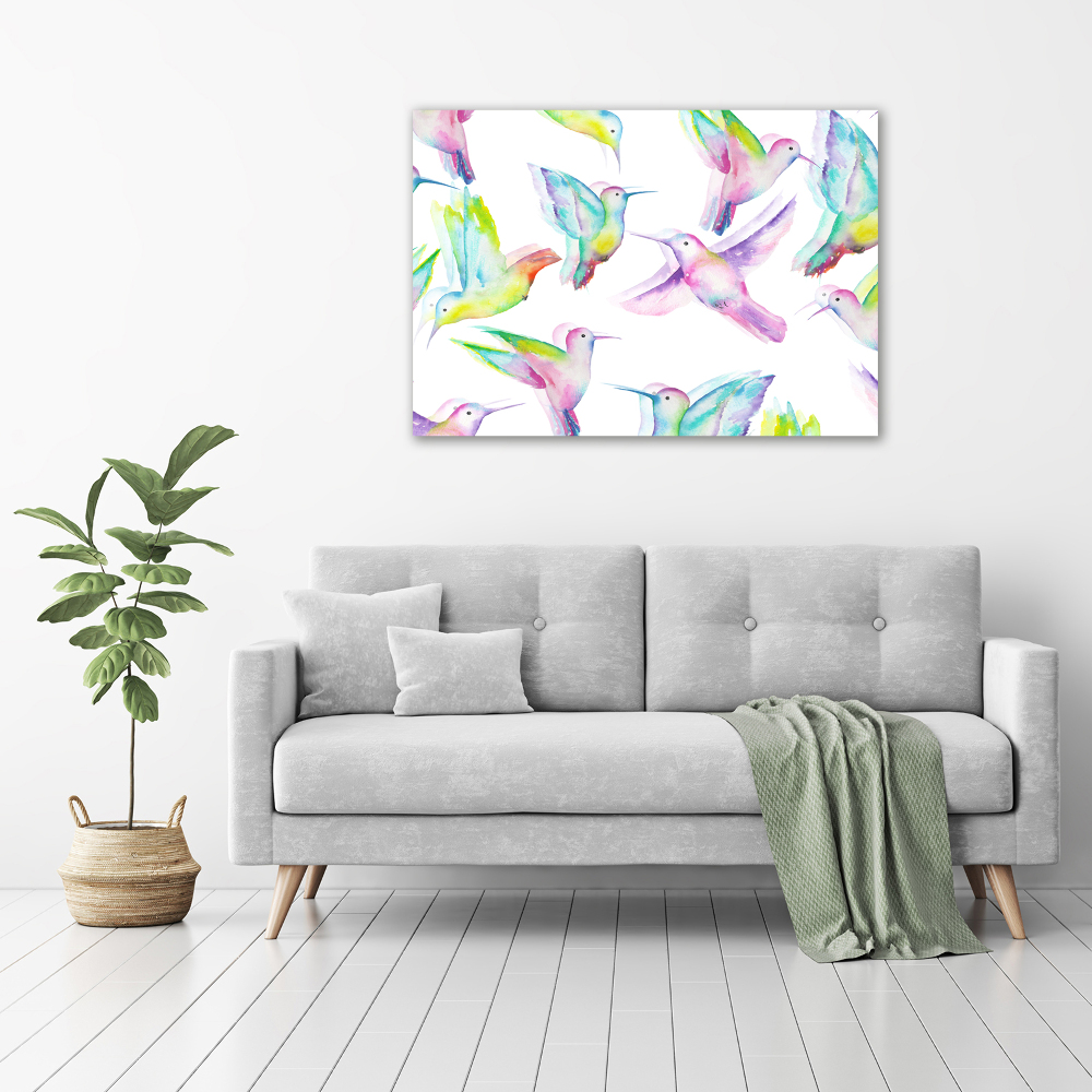 Canvas wall art Hummingbird