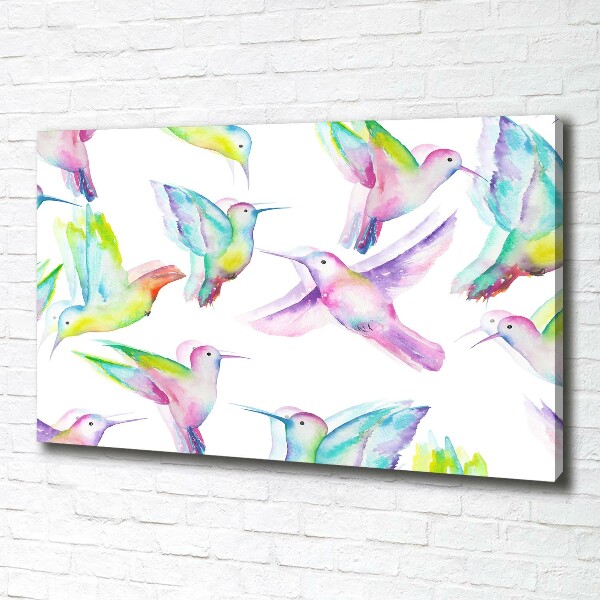 Canvas wall art Hummingbird