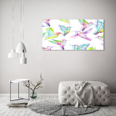 Canvas wall art Hummingbird