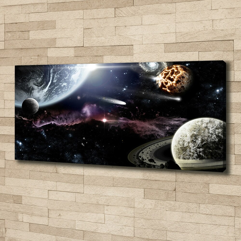 Canvas wall art Galaxy