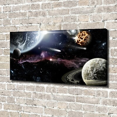 Canvas wall art Galaxy