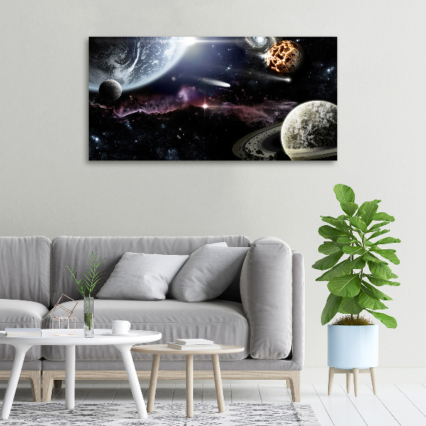 Canvas wall art Galaxy