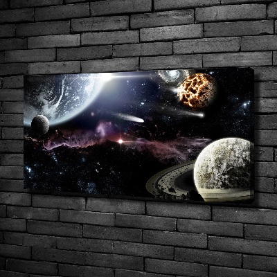 Canvas wall art Galaxy