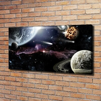 Canvas wall art Galaxy