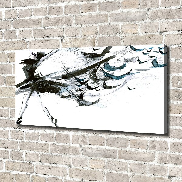 Canvas wall art Ballerina