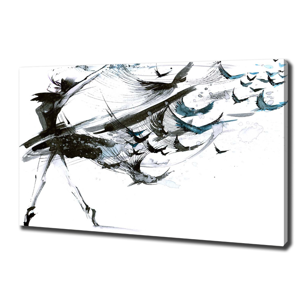 Canvas wall art Ballerina