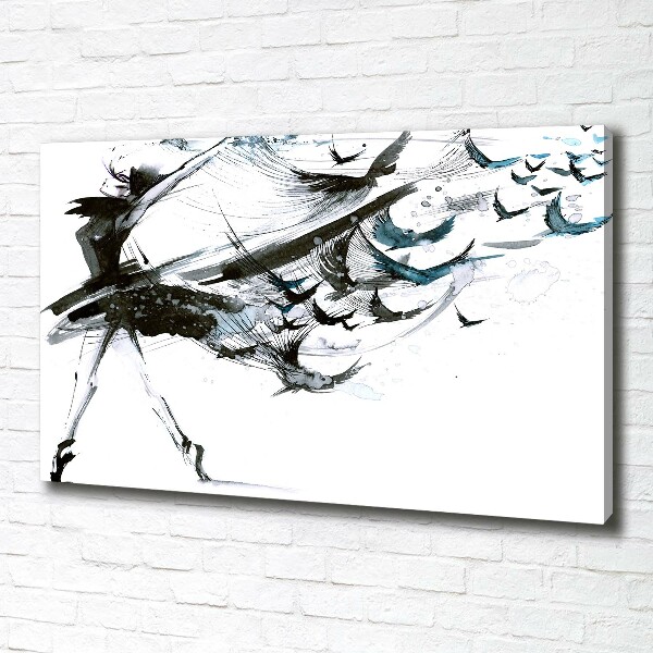 Canvas wall art Ballerina