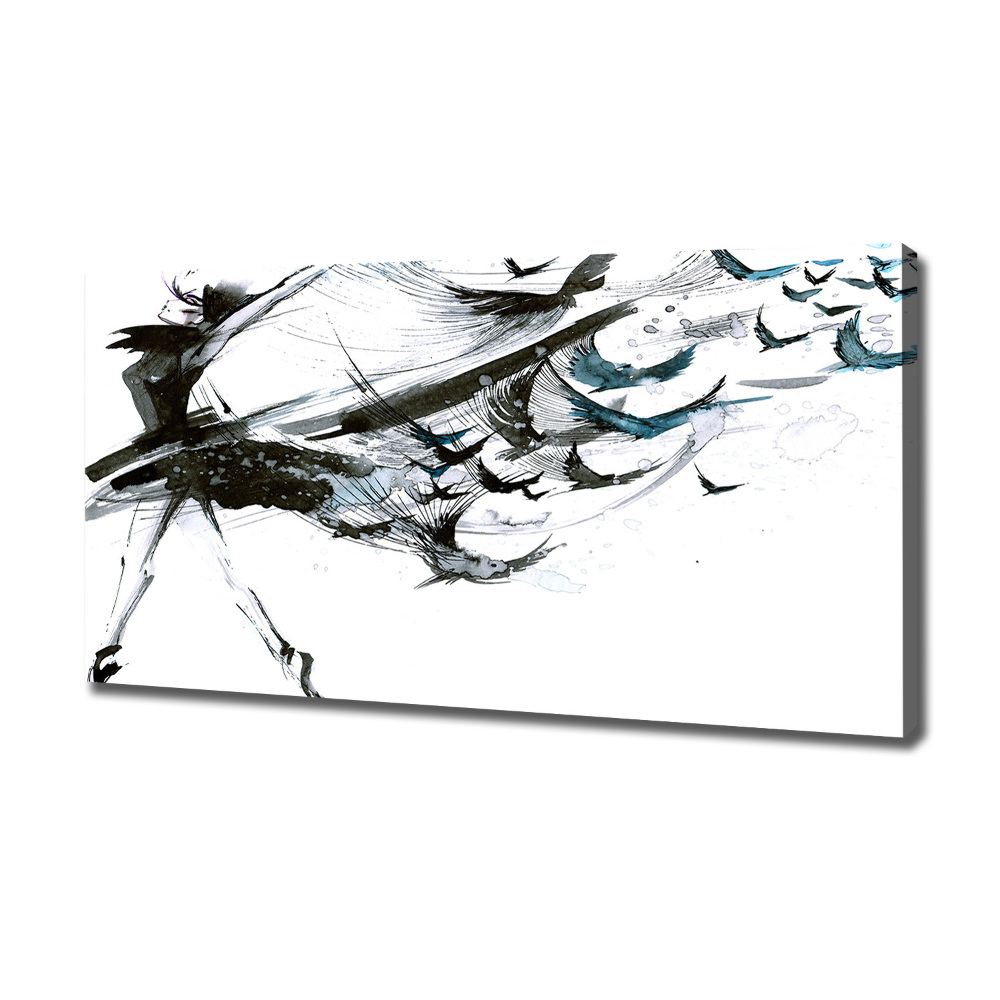 Canvas wall art Ballerina