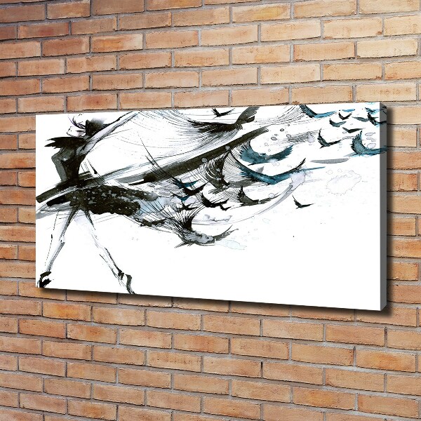 Canvas wall art Ballerina