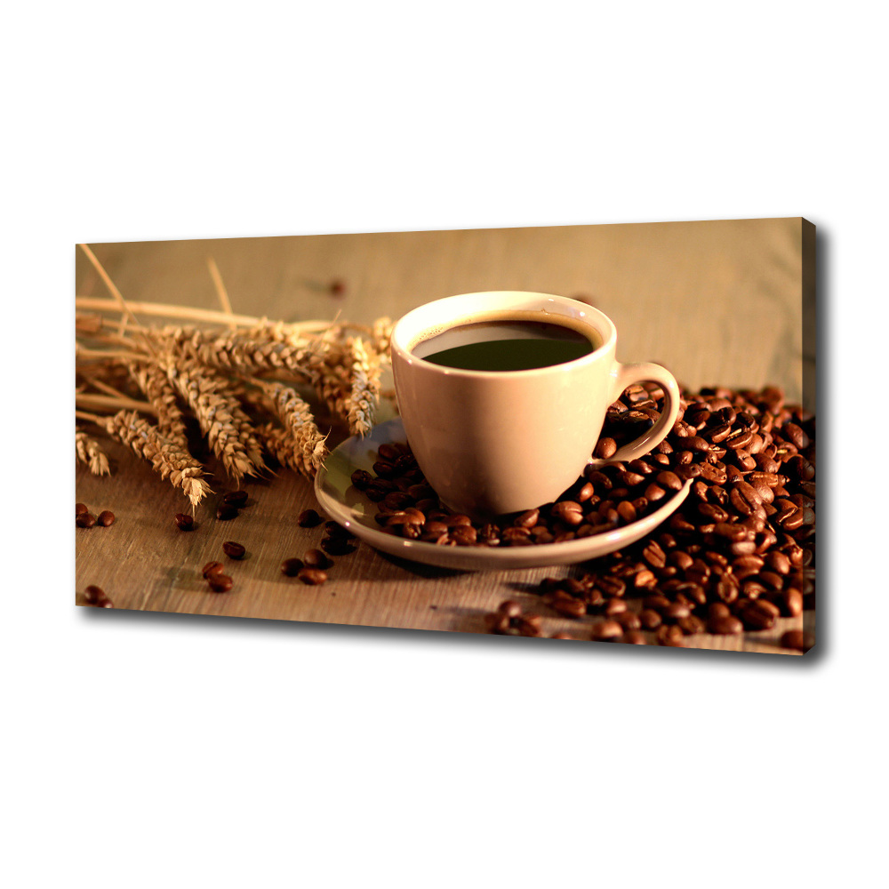 Canvas wall art Aromatic coffee