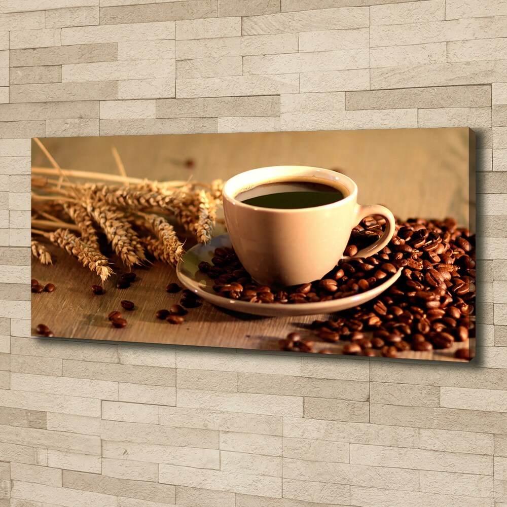 Canvas wall art Aromatic coffee