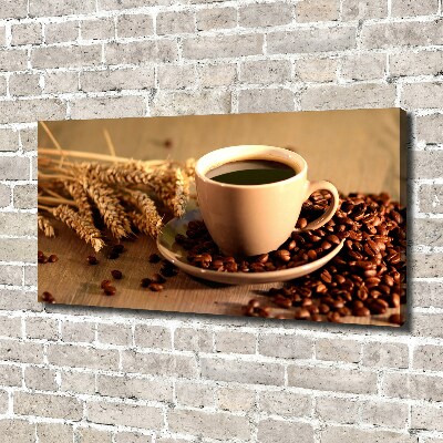 Canvas wall art Aromatic coffee