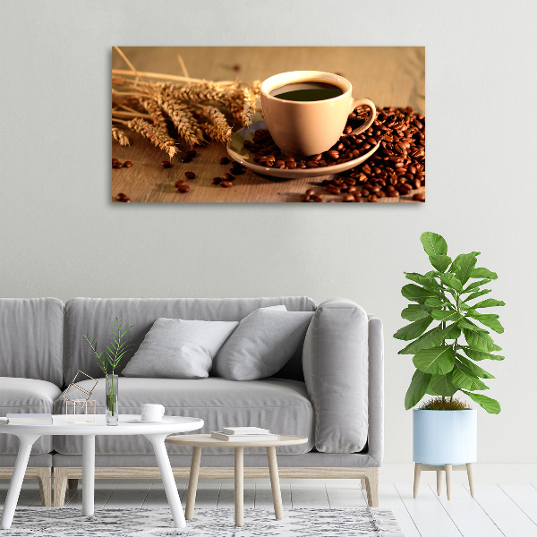 Canvas wall art Aromatic coffee