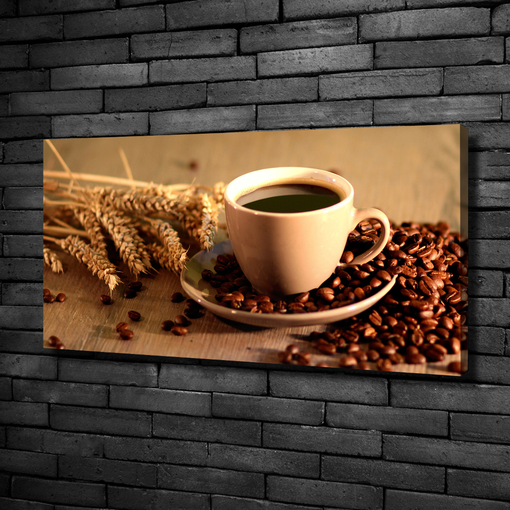 Canvas wall art Aromatic coffee