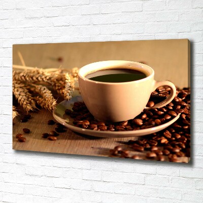 Canvas wall art Aromatic coffee