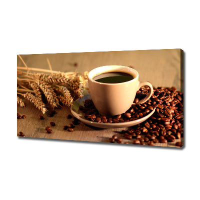 Canvas wall art Aromatic coffee