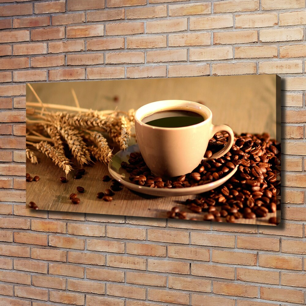 Canvas wall art Aromatic coffee