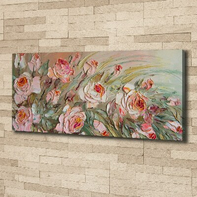 Canvas wall art Roses