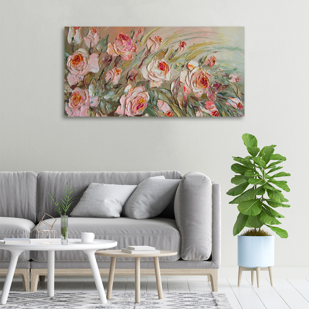 Canvas wall art Roses