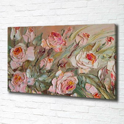 Canvas wall art Roses