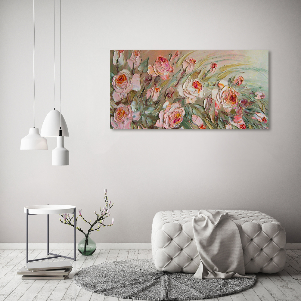 Canvas wall art Roses