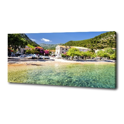 Canvas wall art Dalmatia Croatia