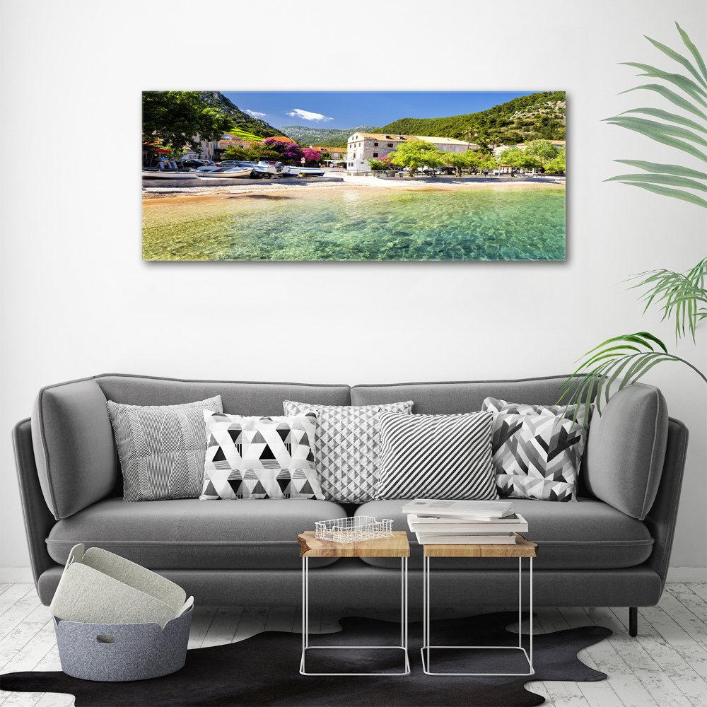 Canvas wall art Dalmatia Croatia