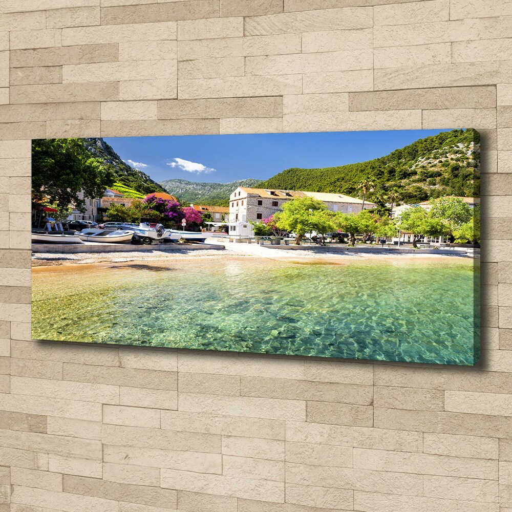 Canvas wall art Dalmatia Croatia