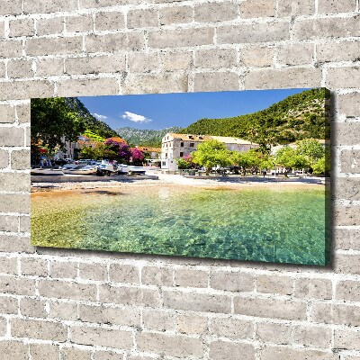 Canvas wall art Dalmatia Croatia