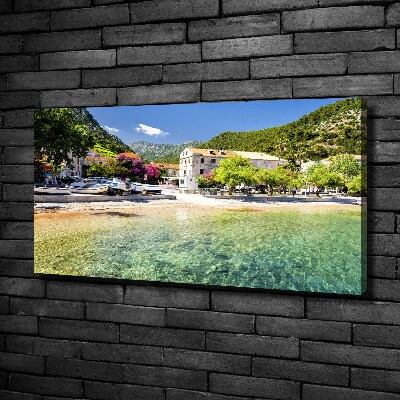 Canvas wall art Dalmatia Croatia